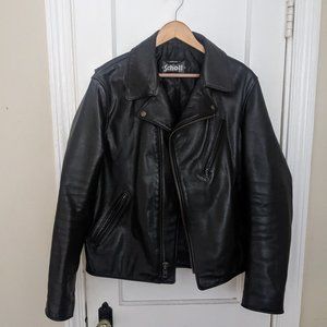 Schott 503 Leather Motorcycle Jacket